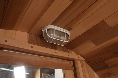 Blisspod Prague Canadian Red Cedar Outdoor Barrel Sauna