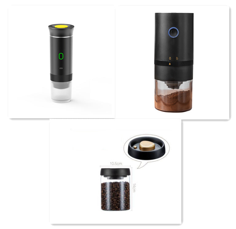 3-in-1 Portable Self-Heating Espresso Maker