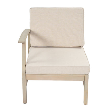Perla 9-Piece Acacia Wood Outdoor Conversation Set - Seats 8