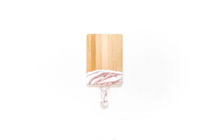 Maple Wood & Resin Charcuterie & Serving Board