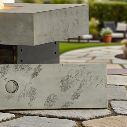 Adjustable-Height Tabletop Propane Fire Pits - 50,000 BTU