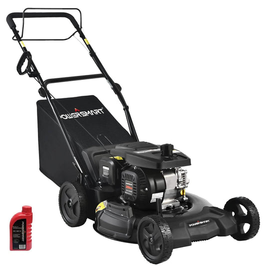 PowerSmart 21" 209cc Gas Self-Propelled Lawn Mower – 3-in-1