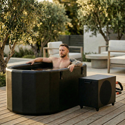 XXL 216-Gallon Inflatable Cold Plunge Tub – Chiller Compatible