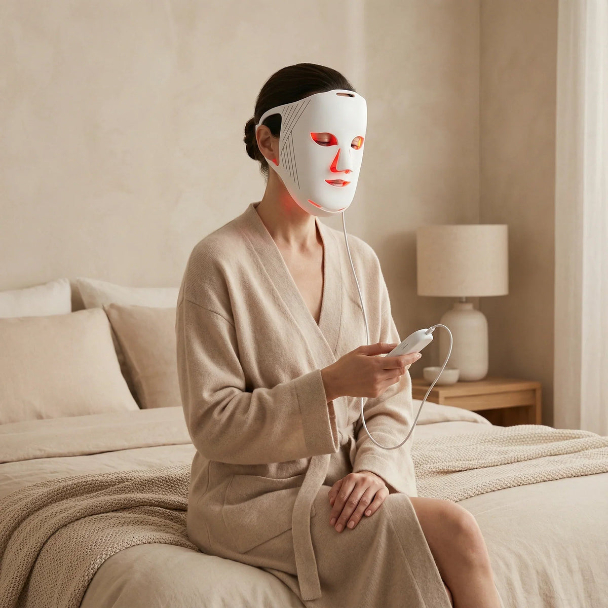 Nicebeam 4-Wavelength LED + Laser Light Therapy Face Mask