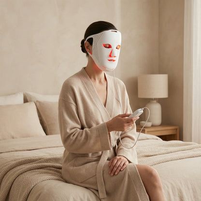 Nicebeam 4-Wavelength LED + Laser Light Therapy Face Mask