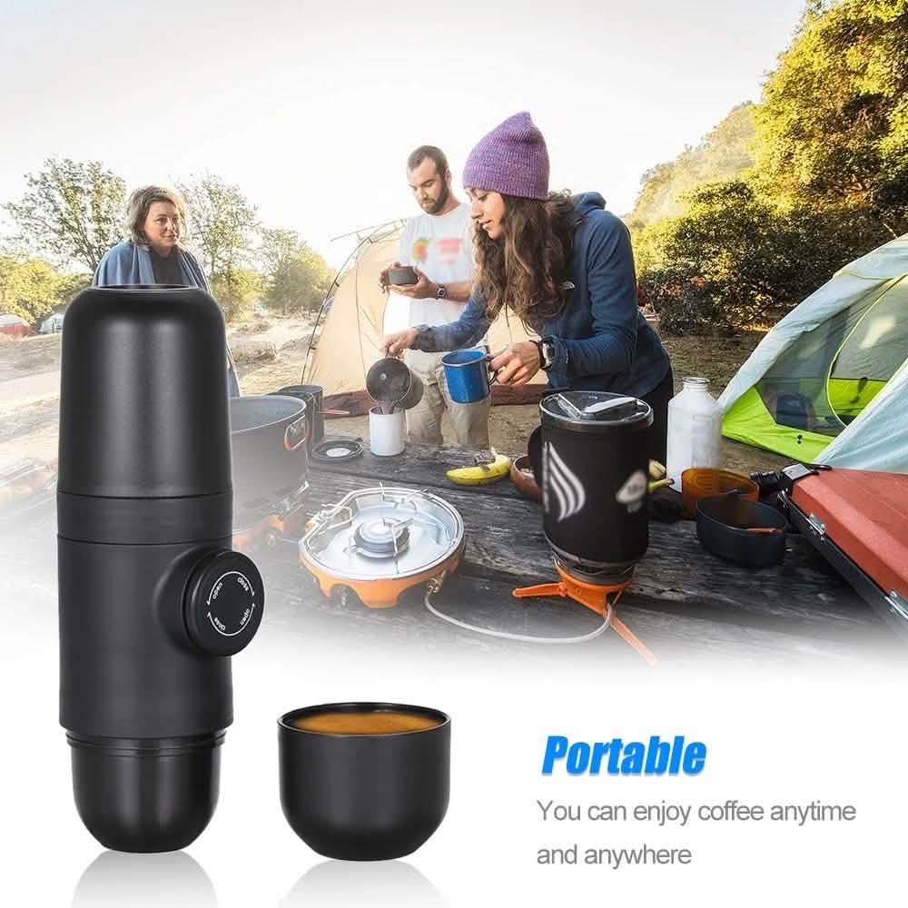 Manually Operated Portable Espresso Coffee Maker – 8 Bar