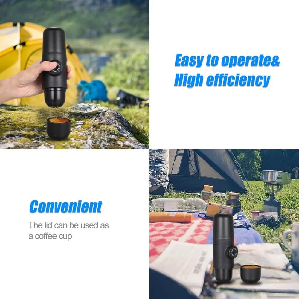 Manually Operated Portable Espresso Coffee Maker – 8 Bar