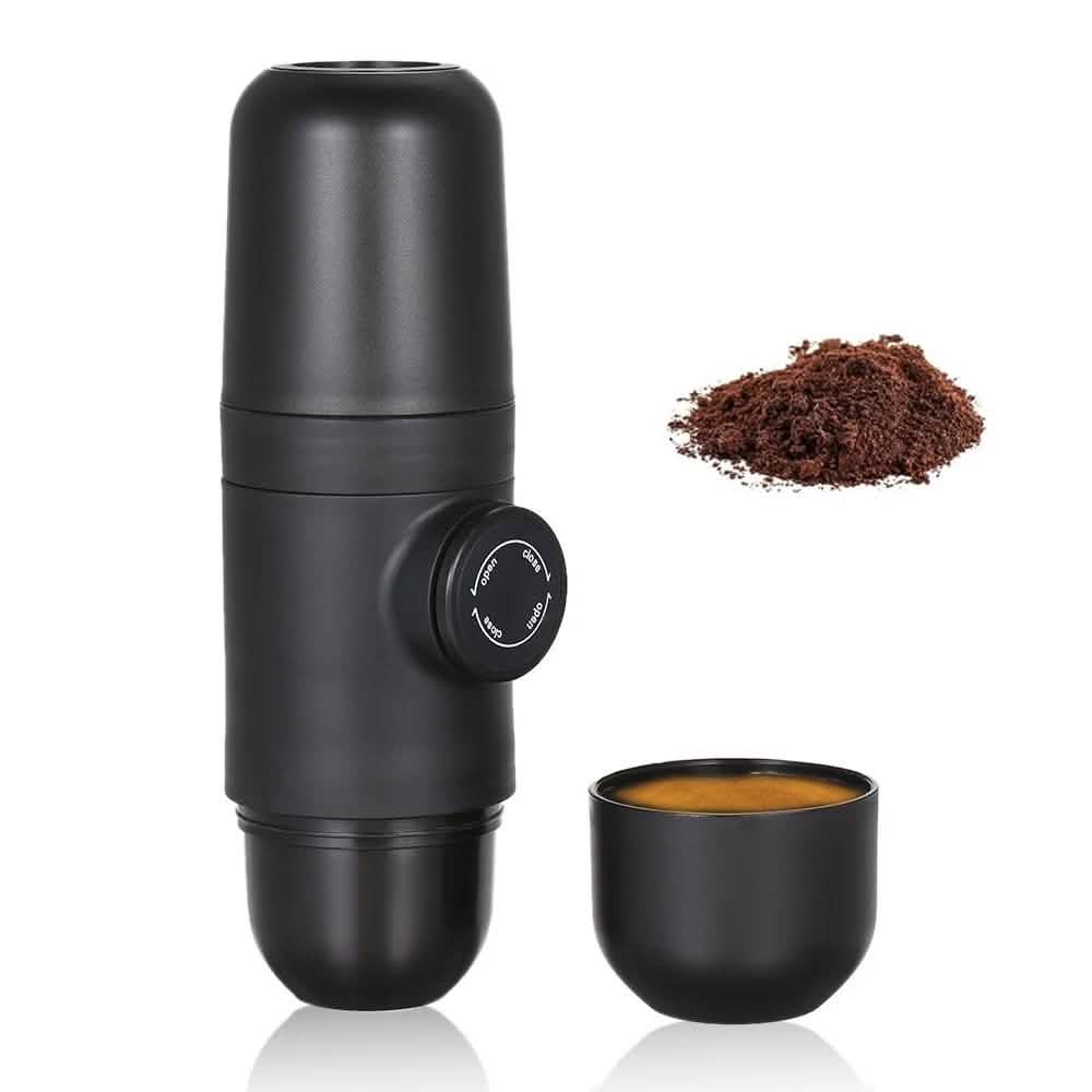 Manually Operated Portable Espresso Coffee Maker – 8 Bar