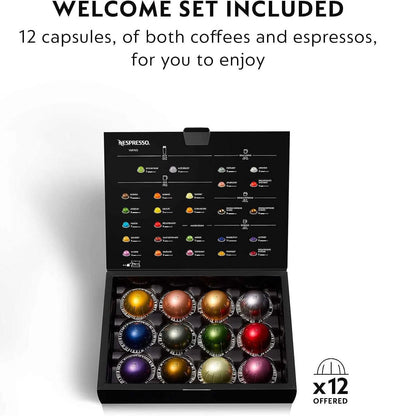 Nespresso VertuoPlus Deluxe Coffee &amp; Espresso Machine – Refurbished