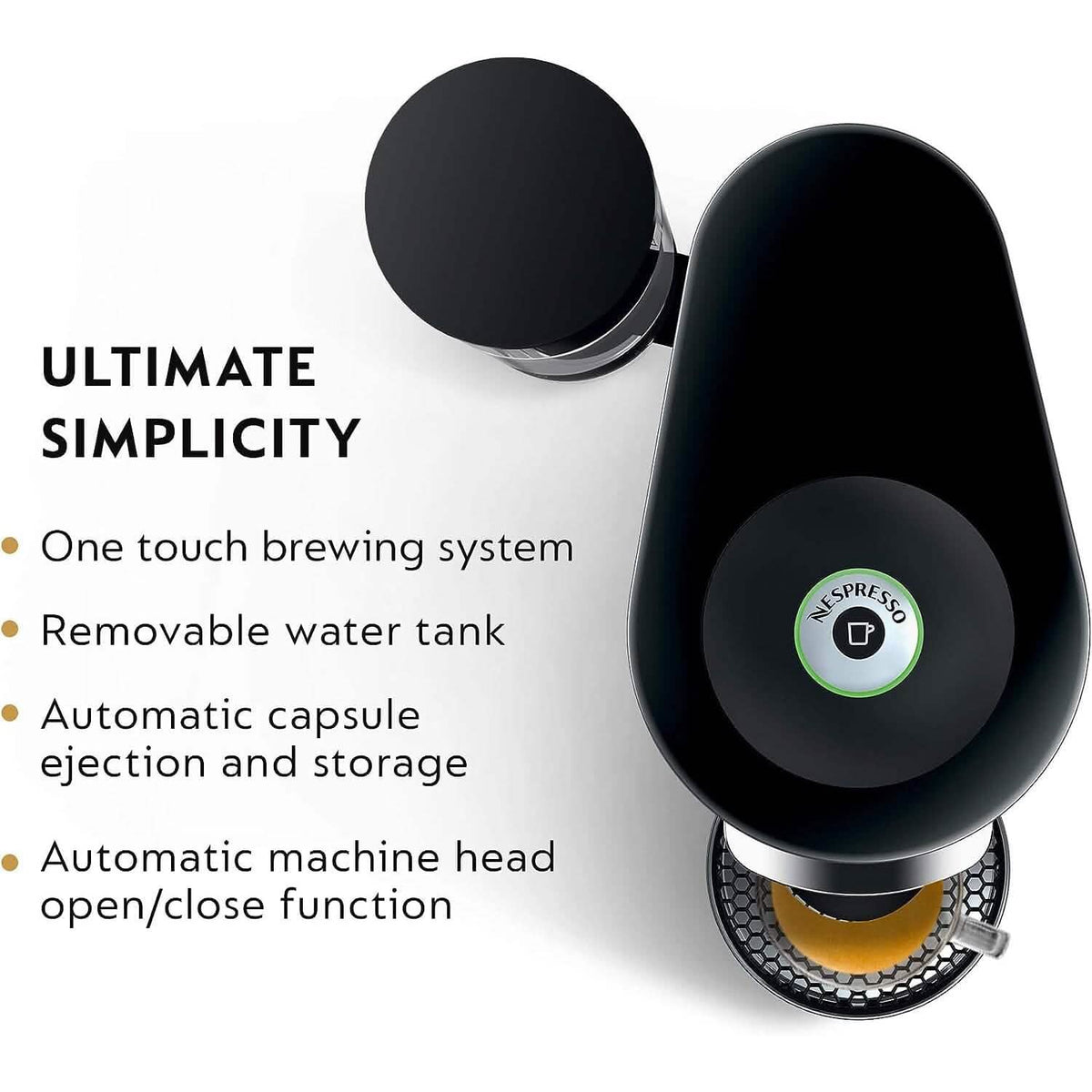 Nespresso VertuoPlus Deluxe Coffee &amp; Espresso Machine – Refurbished