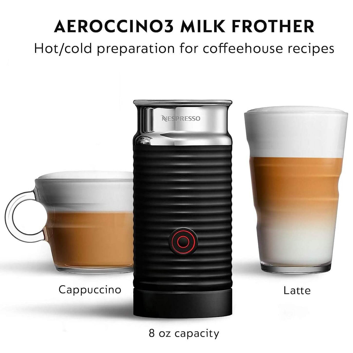 Nespresso VertuoPlus Deluxe Coffee &amp; Espresso Machine – Refurbished