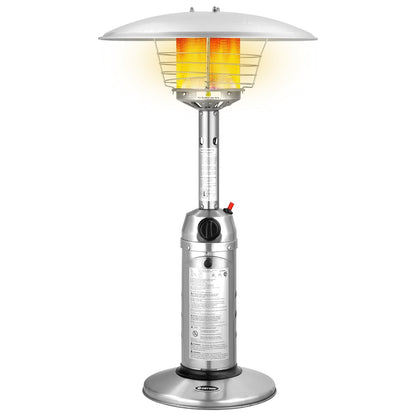 DirectDeals 11,000 BTU Portable Tabletop Propane Patio Heater