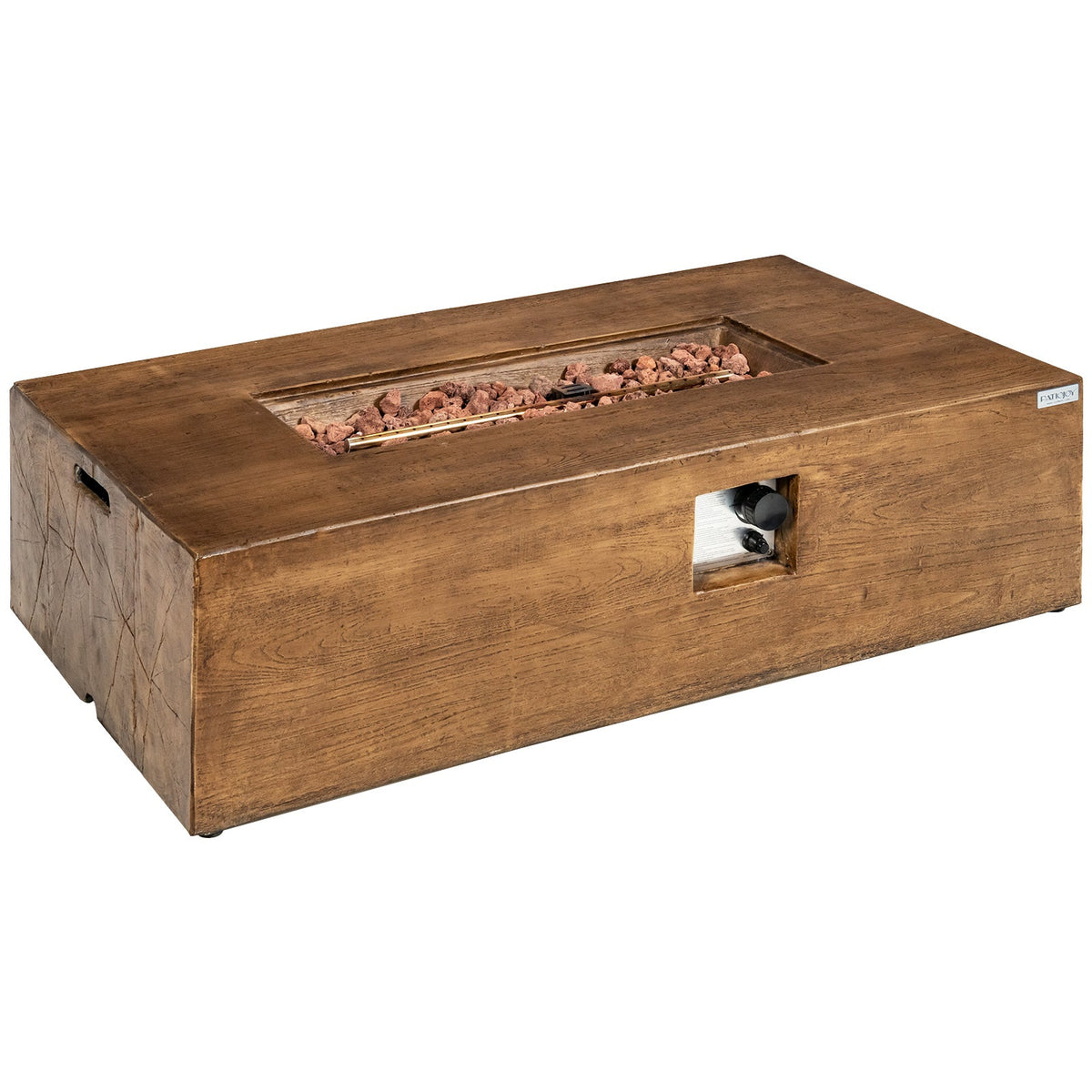 DirectDeals 48-Inch Outdoor Gas Fire Pit Table