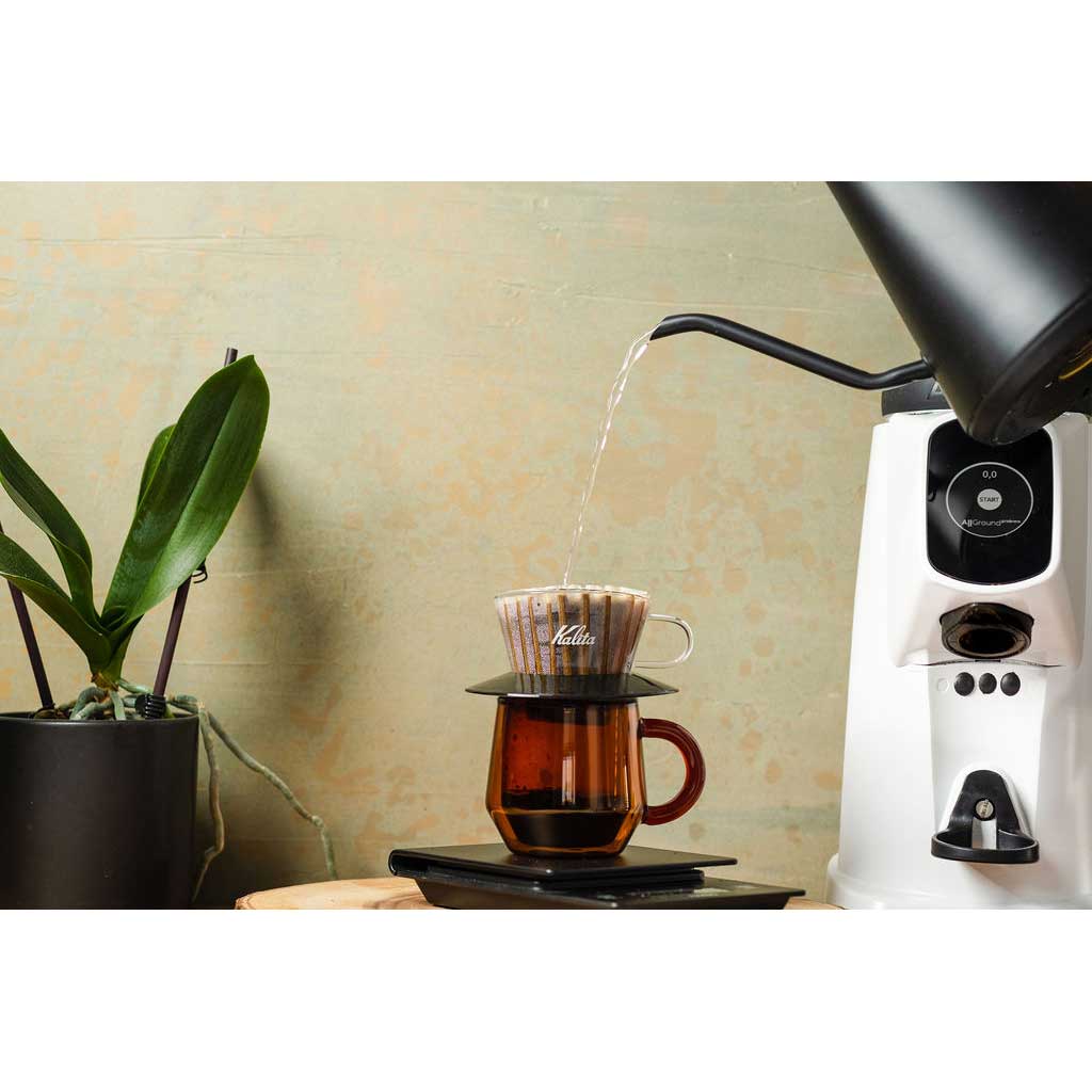 AllGround ProBrew Filter Coffee Grinder - White