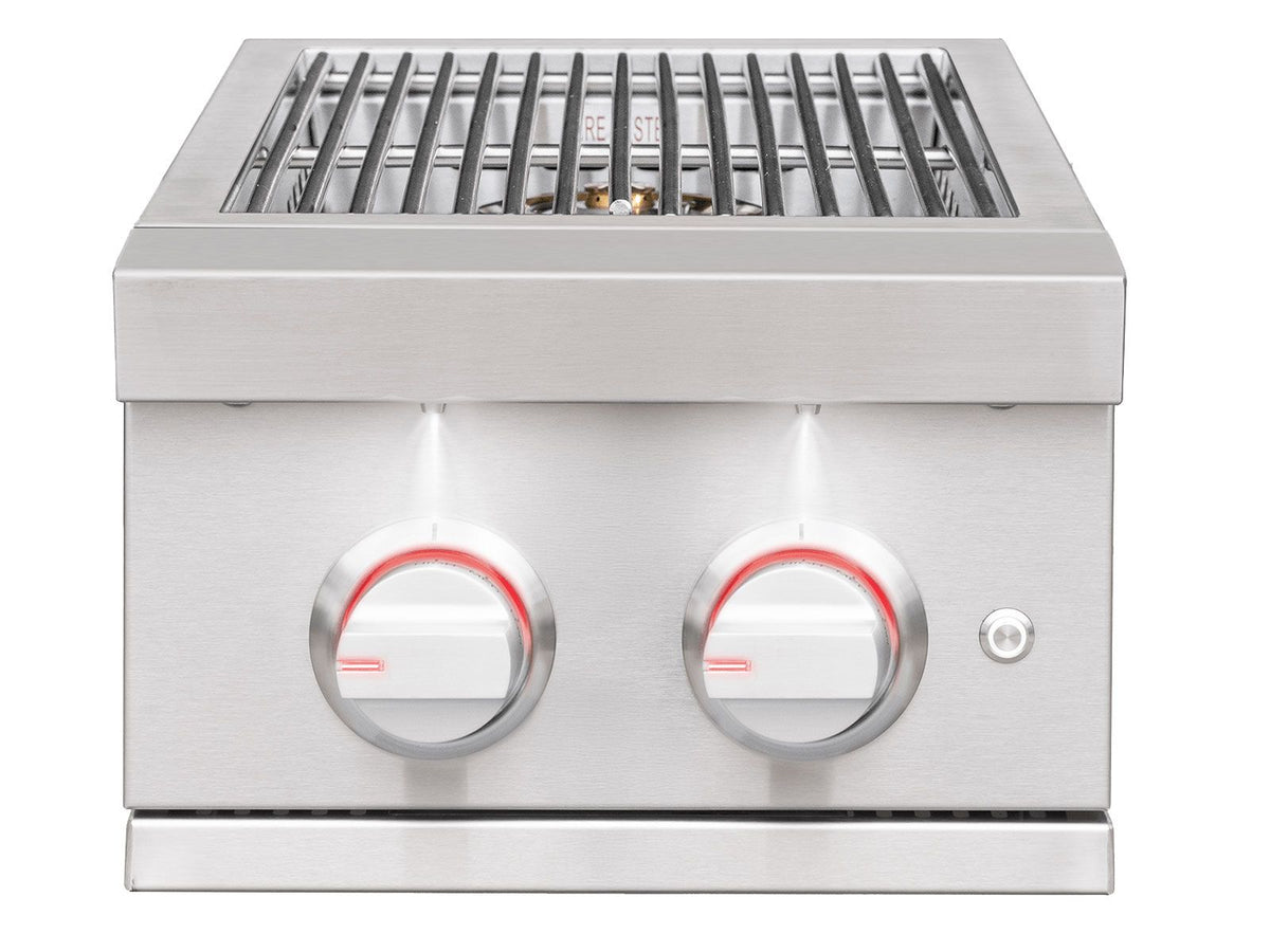 Summerset Double Side Burner with LED Lighting – 24,000 BTU