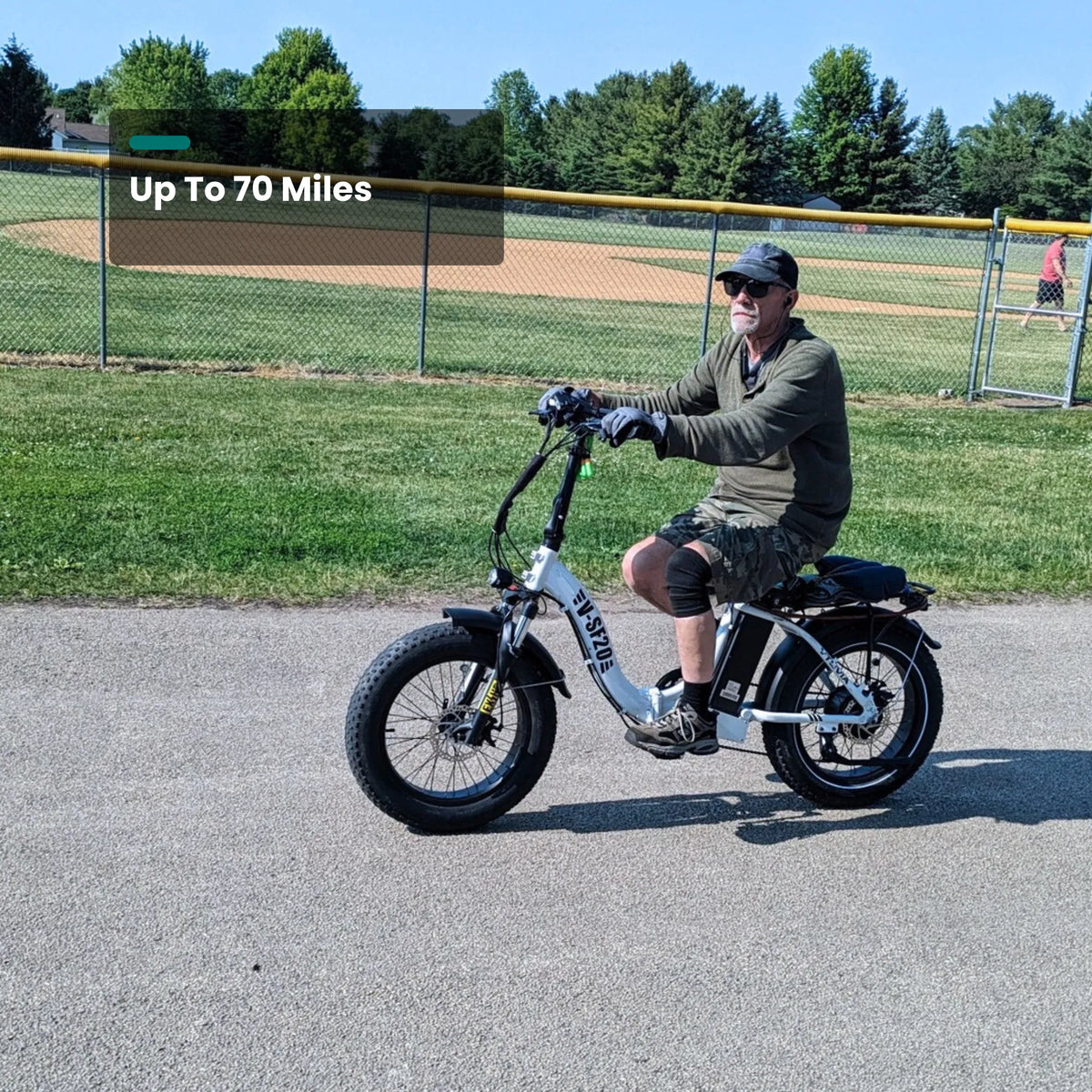 VTUVIA SF20H Foldable Fat Tire Electric Bike