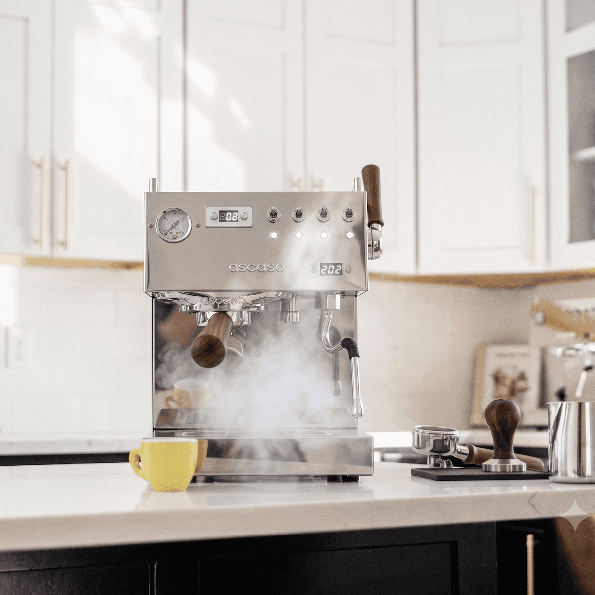 Ascaso Steel DUO PLUS PID Espresso Machine - Inox
