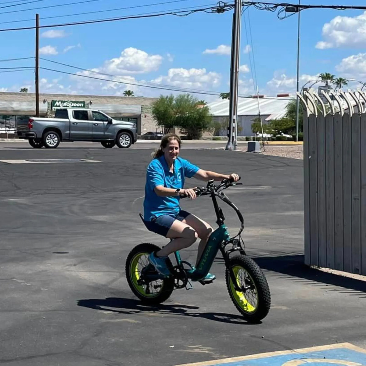 VTUVIA SX20 750W Step-Through Folding Electric Bike