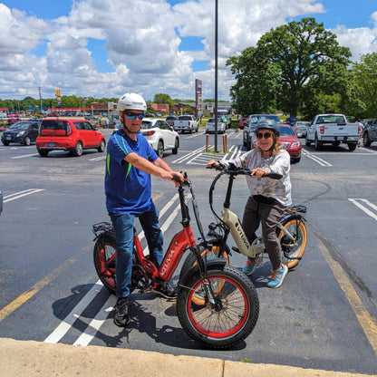 VTUVIA SX20 750W Step-Through Folding Electric Bike
