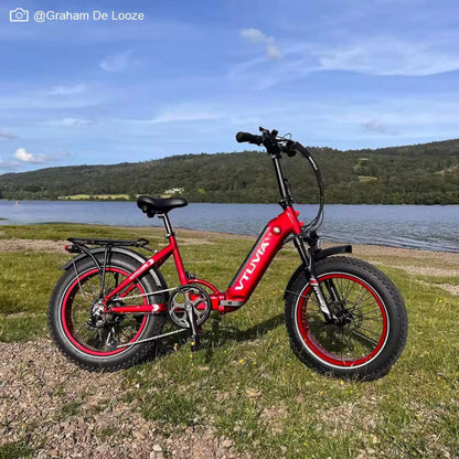 VTUVIA SX20 750W Step-Through Folding Electric Bike