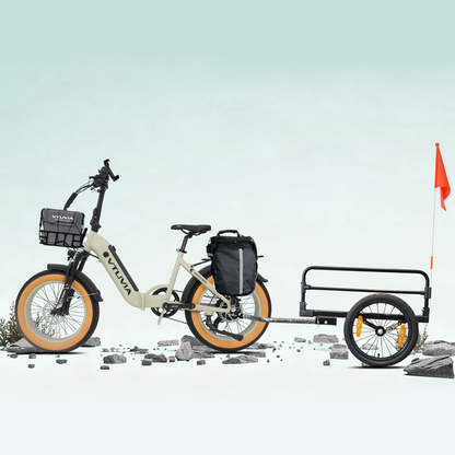 VTUVIA SX20 750W Step-Through Folding Electric Bike