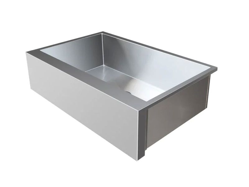 Summerset 32" Outdoor-Rated Farmhouse Sink – 304 Stainless Steel