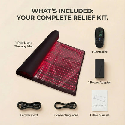 Nicebeam Full Body Red Light Therapy Mat – 660nm + 850nm